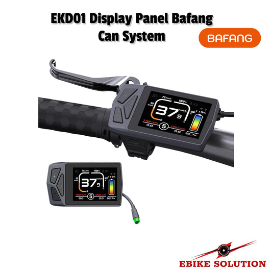Bafang EKD01 display panel system on a white background