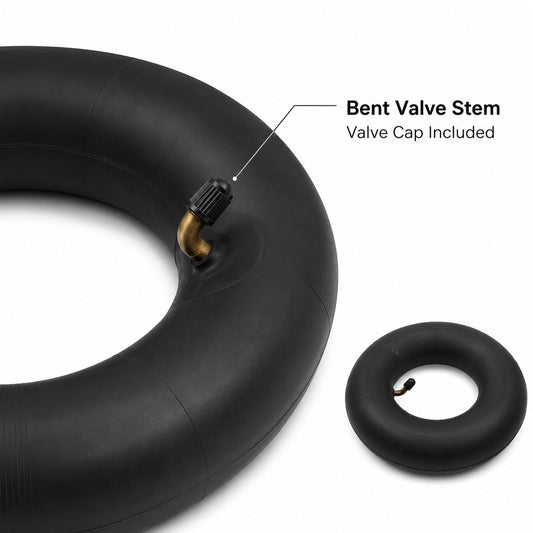 4.10/3.50-4 Inner Tube Thick Rubber Bent Valve 4.00-4 Tyres Mobility Scooter 2x