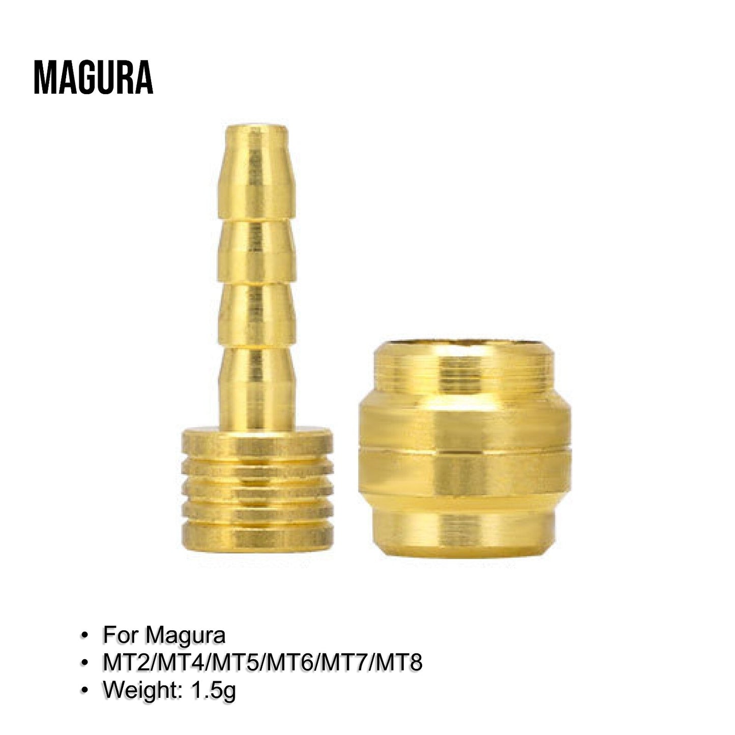 Olive and Connecter Insert for Bike Hydraulic Brake Hose Magura Tektro Sram x5