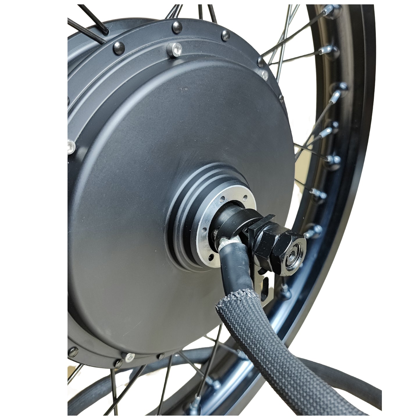 19in x 1.85 72v 5000w 3.5T EBike Hub Motor 50H Stealth Bomber Qs Motor uk stock ebikesolution