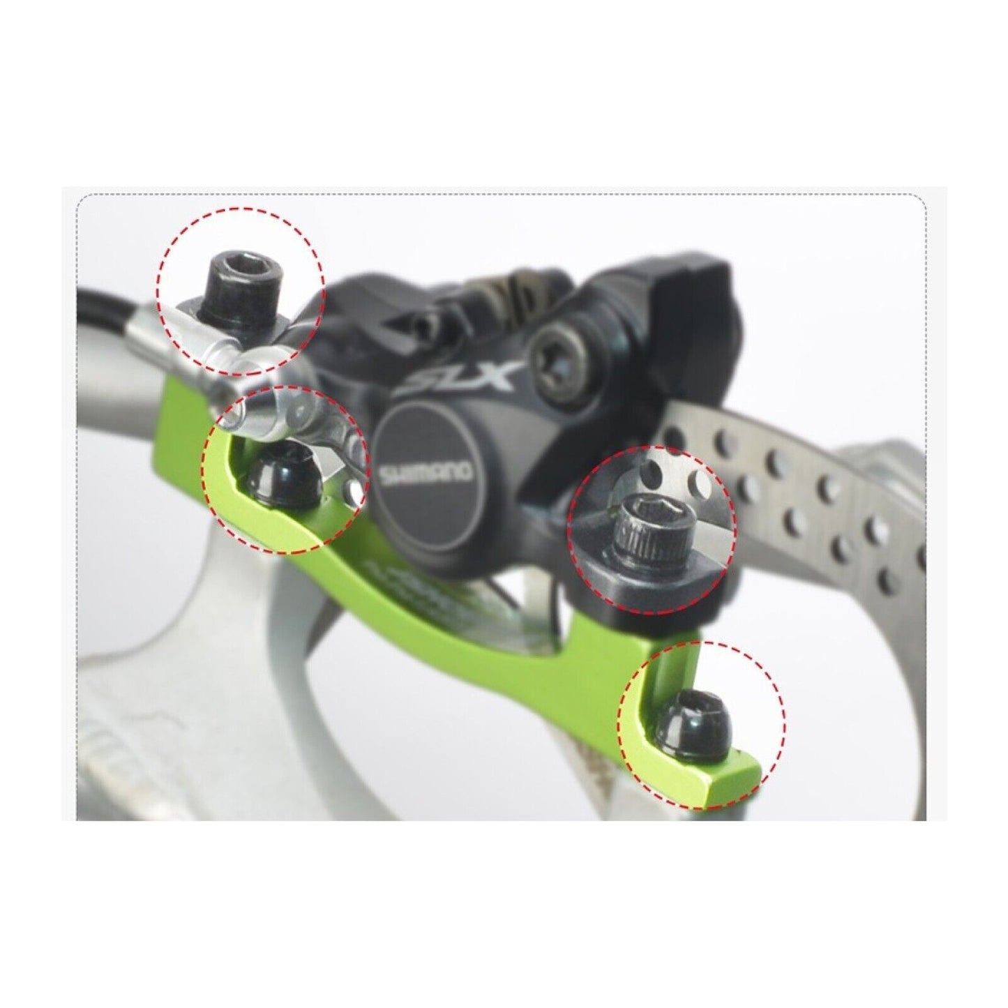 M6 18mm Genuine SHIMANO Hydraulic Disc Brake Caliper Bolts Pair Black 6 Pieces