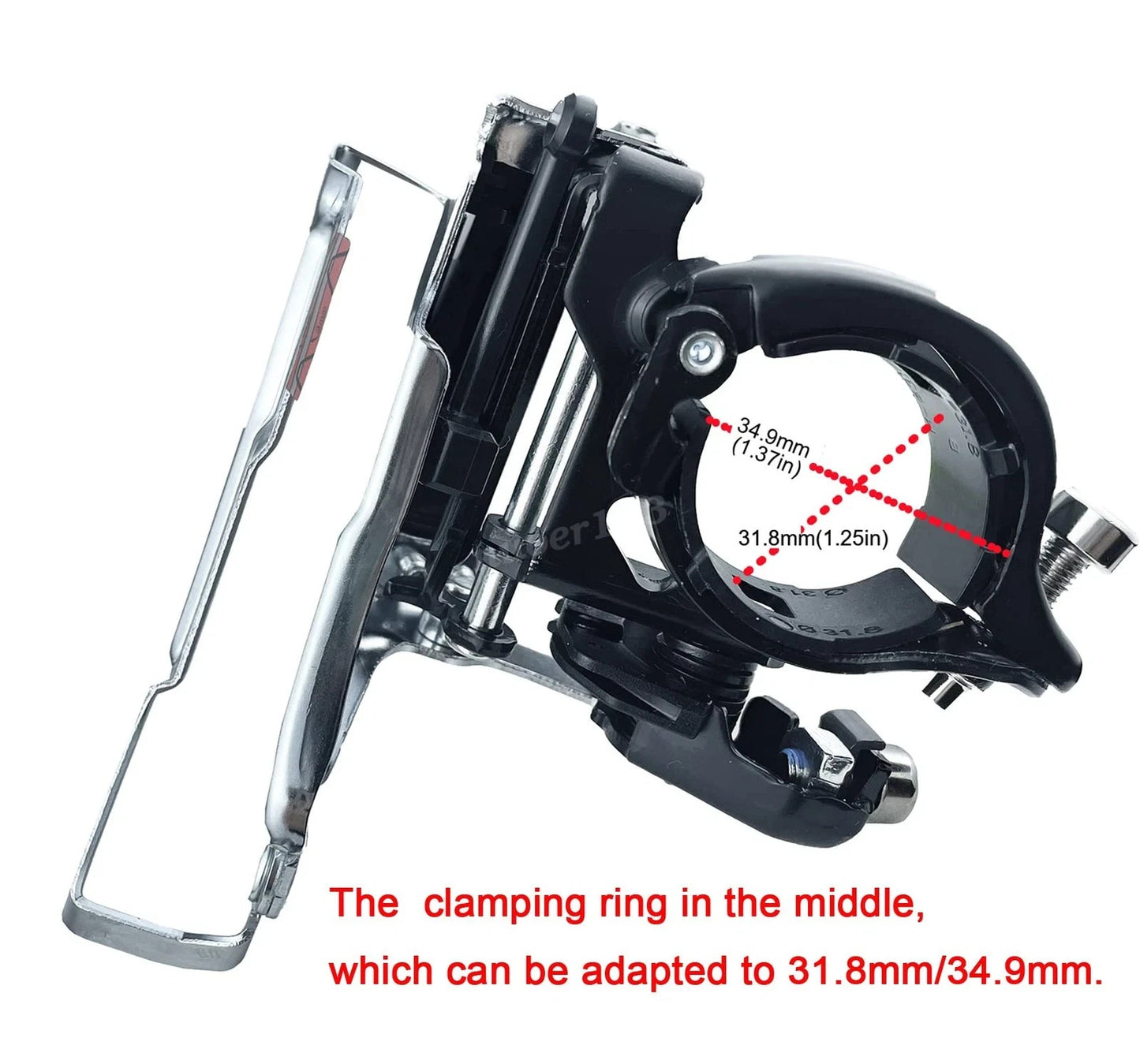 Shimano Tourney Front Derailleur FD-M310 6/7/8 Speed with 31.8-34.9mm Clamp Ring ebike solution