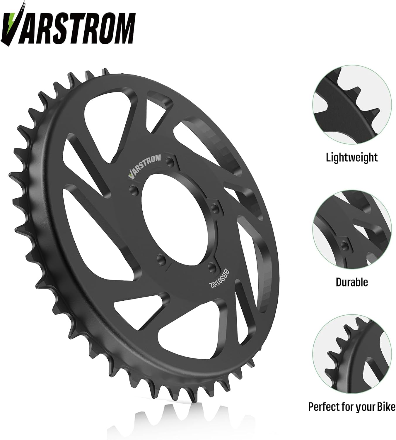 BAFANG BBS01/02 42T Chain Ring Offset Correction Electric Bicycle Ebike Wheel