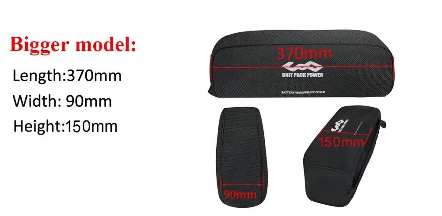 Frame Battery Bag Hailong Battery Protected Cover for EBike Waterproof Dustproof