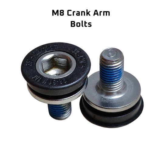Bicycle Sealed Crank Arm Bolts for Square Taper Bottom Bracket M8 18 MM Long uk stock