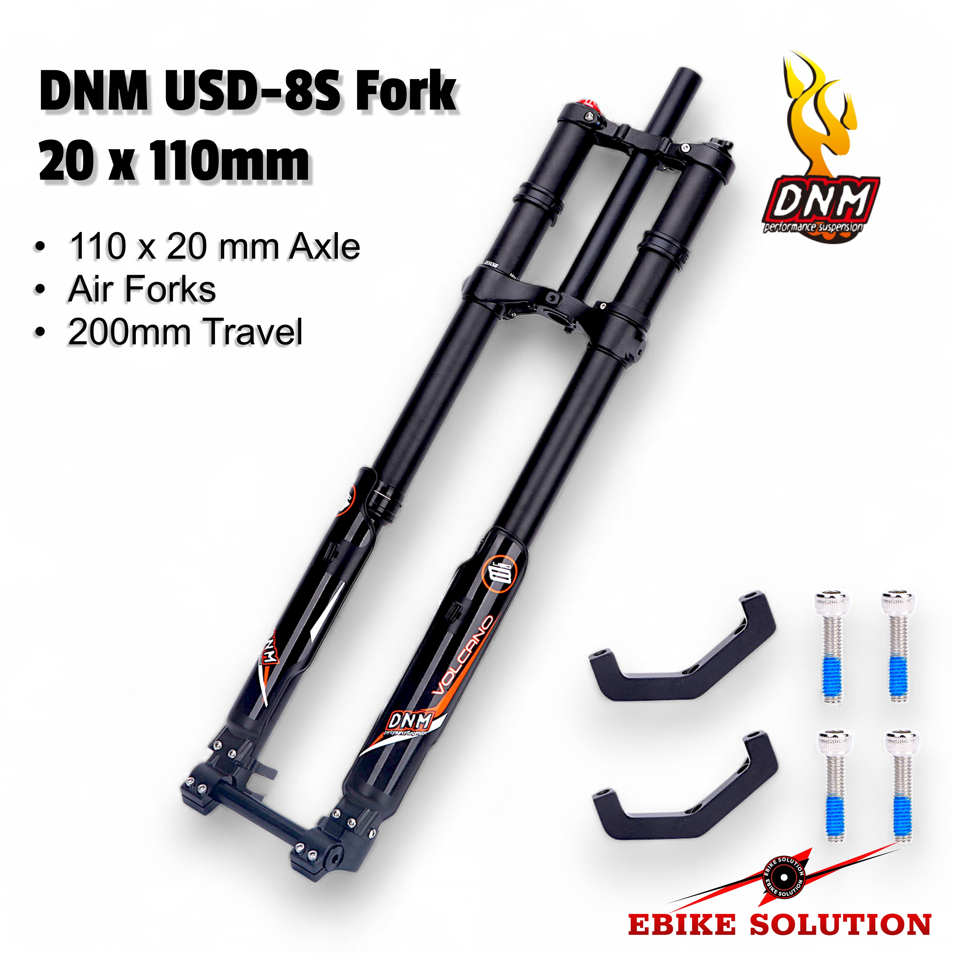 Bicycle Dnm Suspension Fork DNM USD-8S Suspension Fork Downhill DH
