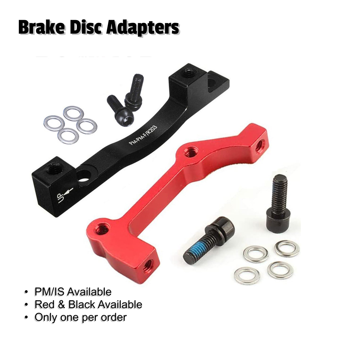 MTB Rotor Brake Caliper Mount Adapter Front Rear PM IS 160mm 180mm 203mm