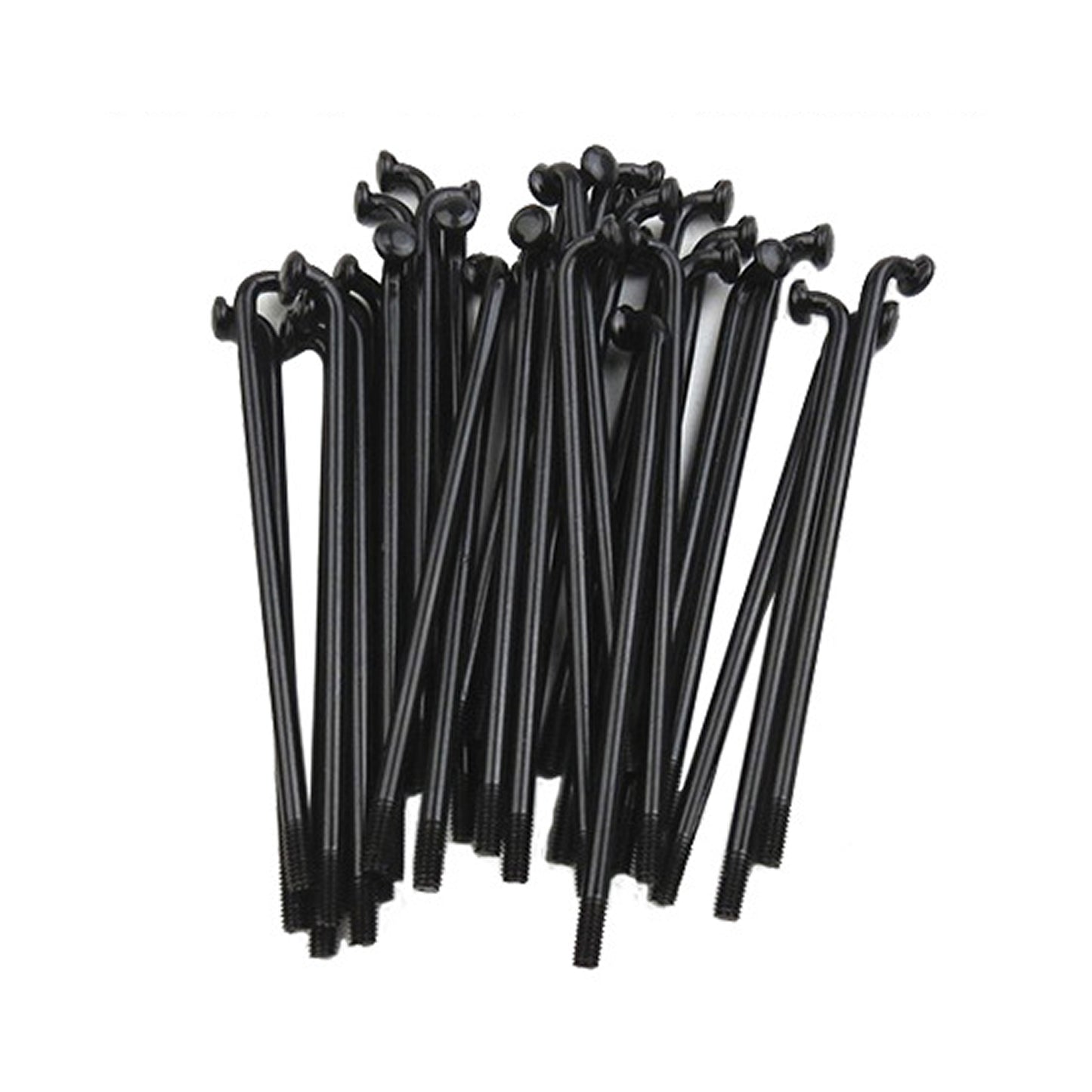 36Pcs Wheel Steel Spokes Nipples 80-204mm 10G Electric Bicycle E-bike