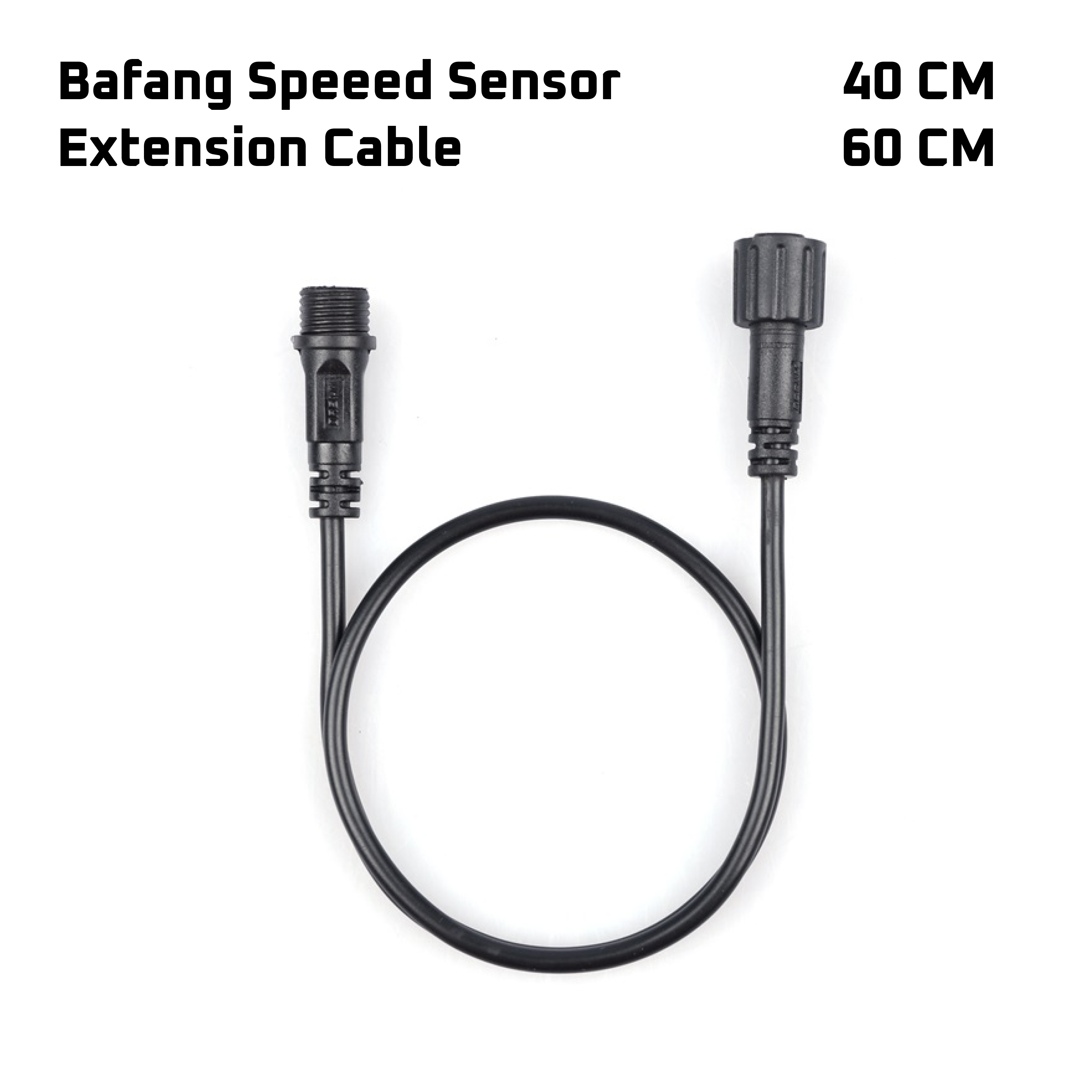 Extension Cable For Bafang Mid-Drive Kits (Throttle, Brake, Display, Speed Sensor