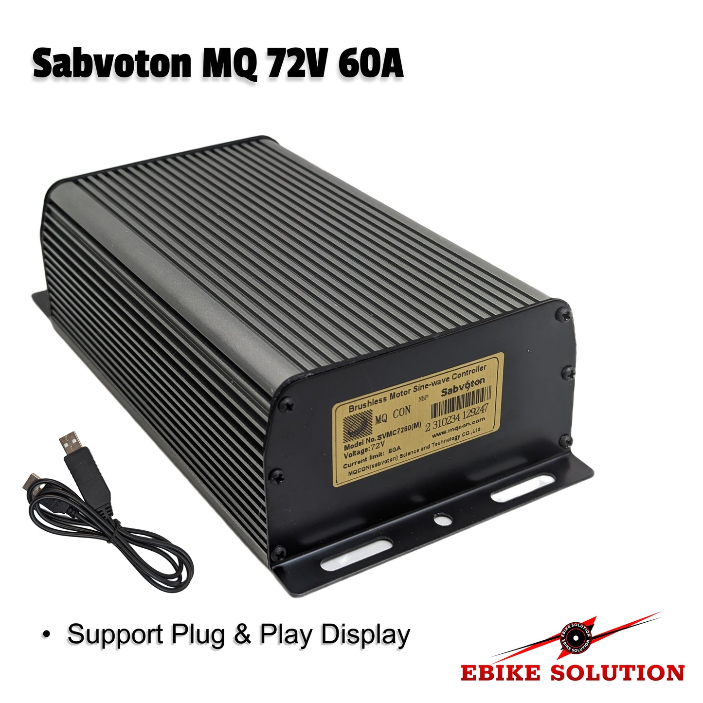 Sabvoton Controller V2 72V 60A Ebike Enduro Stealth Bomber SMVC7260