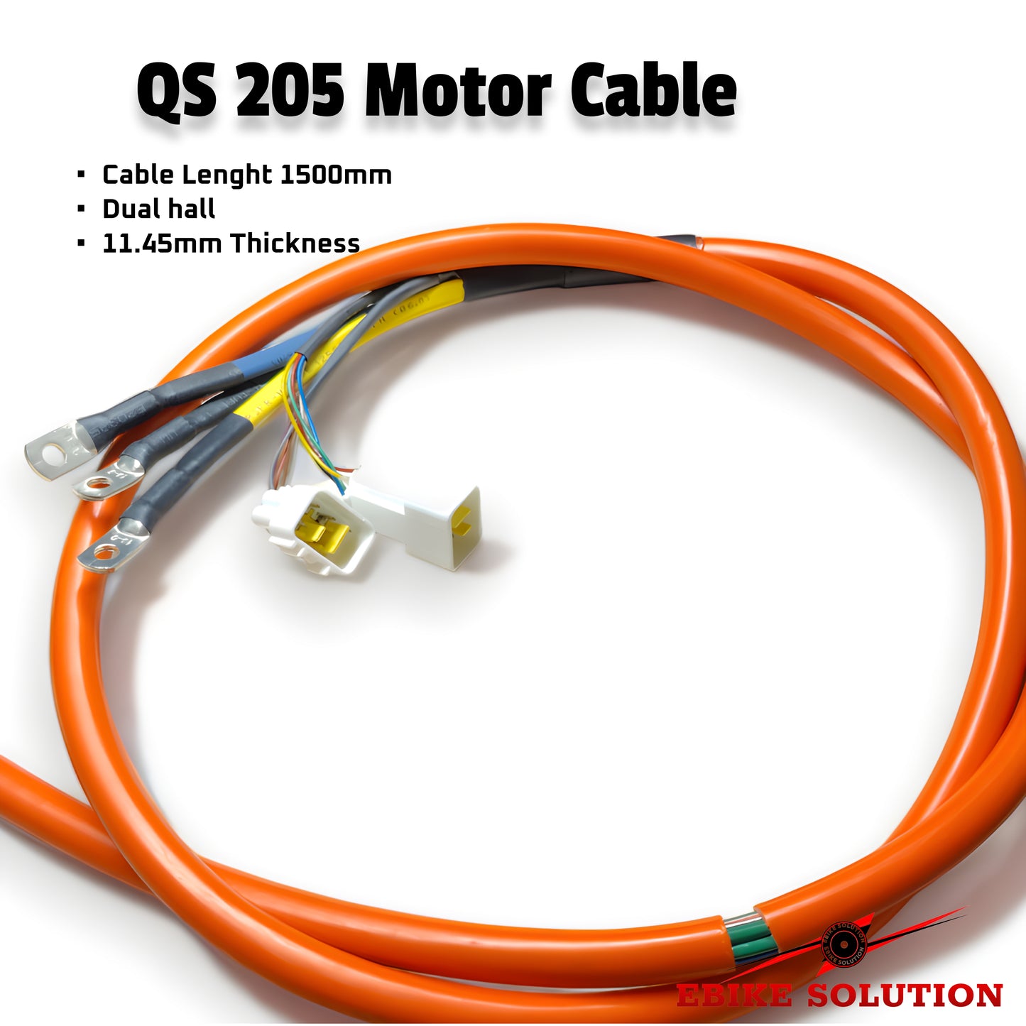 QS 205 Replacement Hub Motor Cable Ebike Stealth Bomber Hall Plugs 5000W