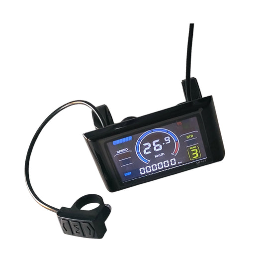 Ebike Colour SW900 USB NFC LCD Display Control Electric Bicycle Meter 36-72V