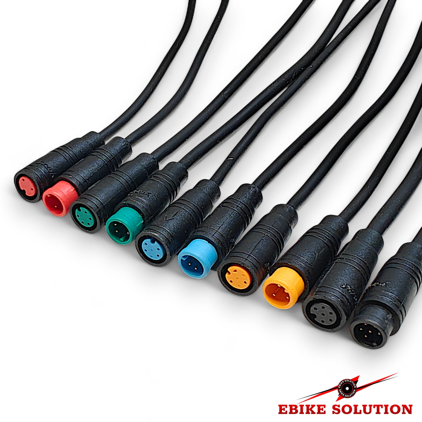 M6 2 3 4 5 6 Pin Julet Electric Ebike Plug Connector Wiring Line Scooter Brake Cable Signal Sensor