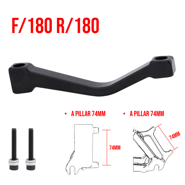 MTB Rotor Brake Caliper Mount Adapter Front Rear PM IS 160mm 180mm 203mm