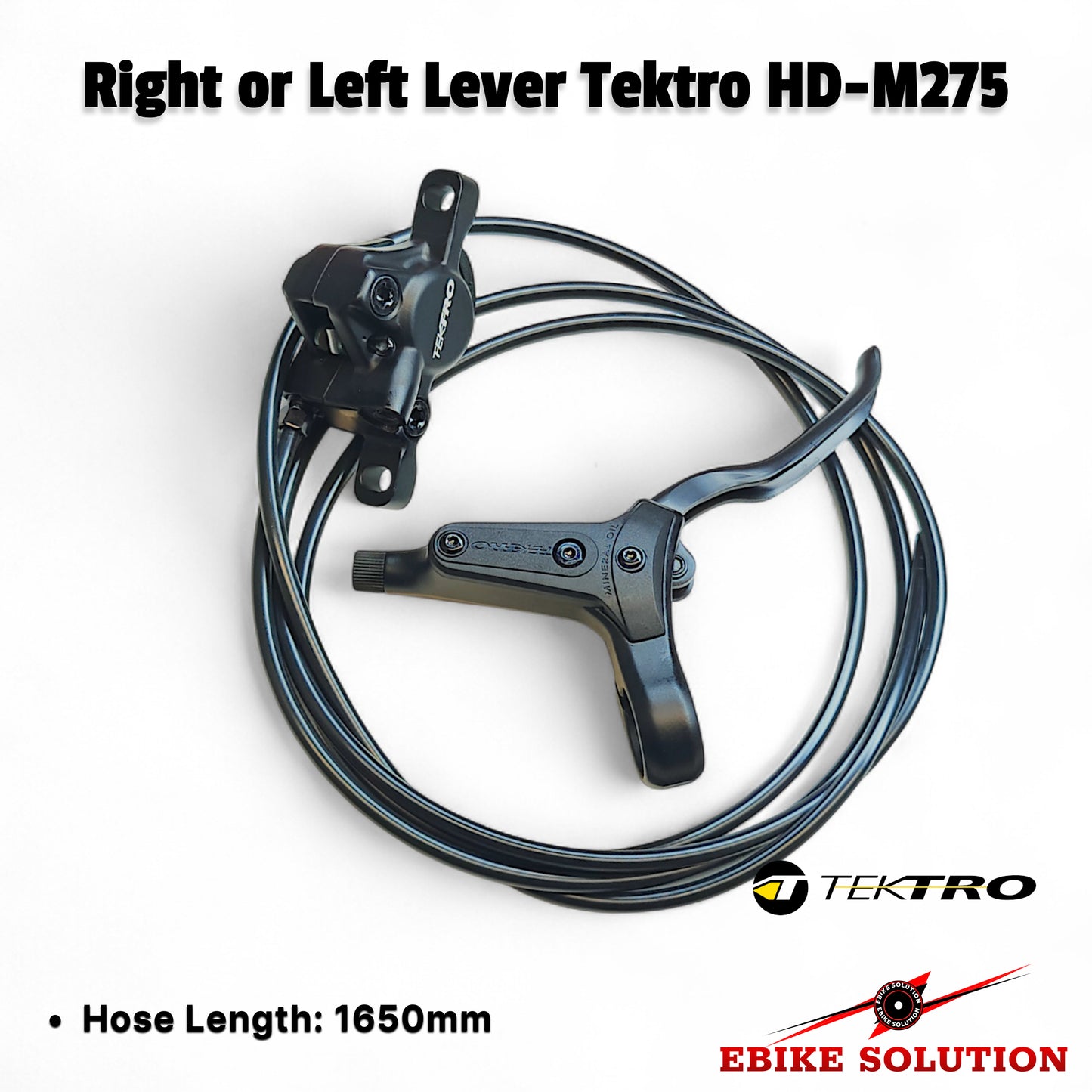 Tektro HD-M275 Mountain Bike Hydraulic Disc Brake Left Rear Brake MTB Ebike