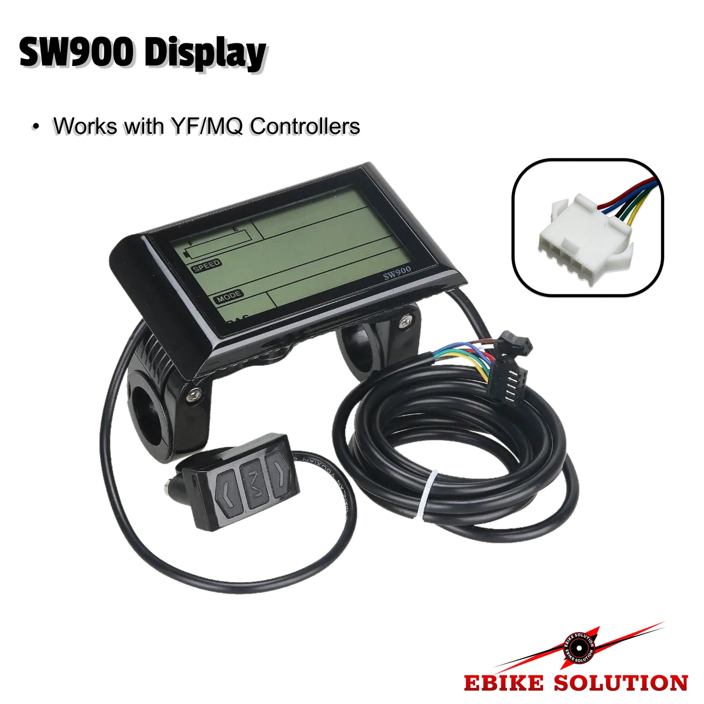 Ebike Controller 48/52V YF 40A + SW900 Display 2000W Kit