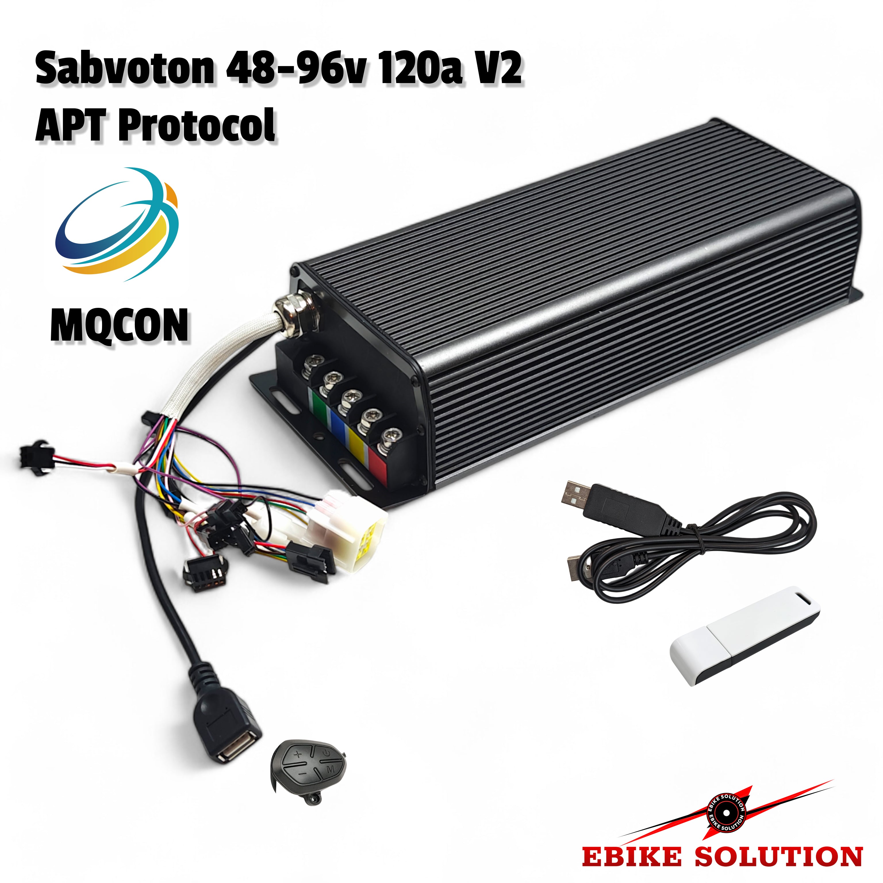 Sabvoton Controller V2 96V 120A Ebike Enduro Stealth Bomber SVMC96120M Sabvoton Controller V2 96V 120A Ebike Enduro Stealth Bomber SVMC96120M