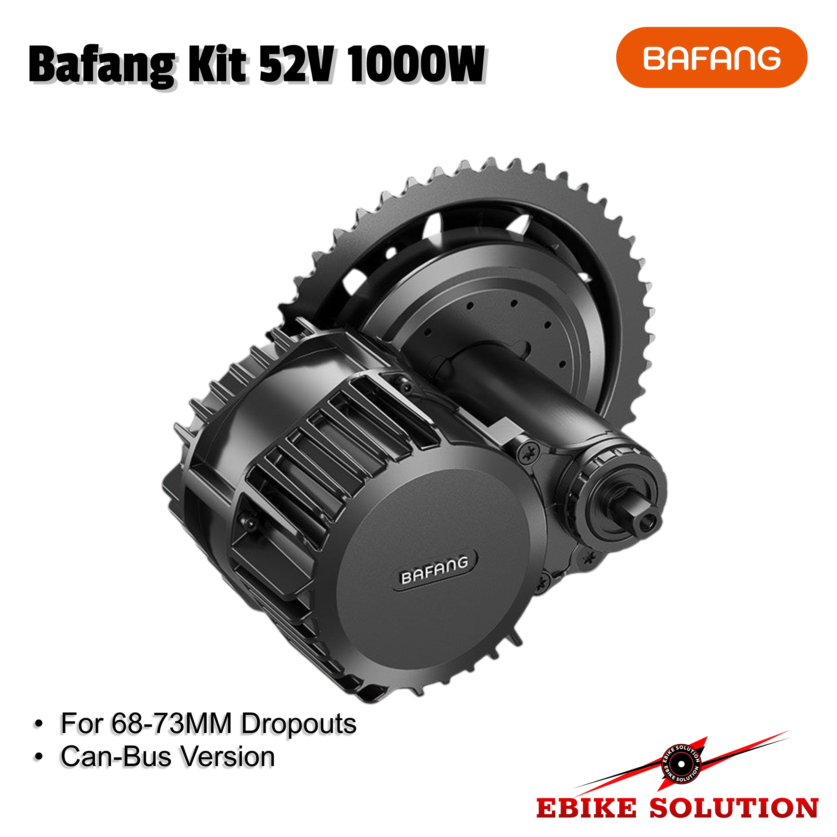 Bafang BBSHD Can-Bus 52V 1000W Mid-drive Bicycle Kit E-bike