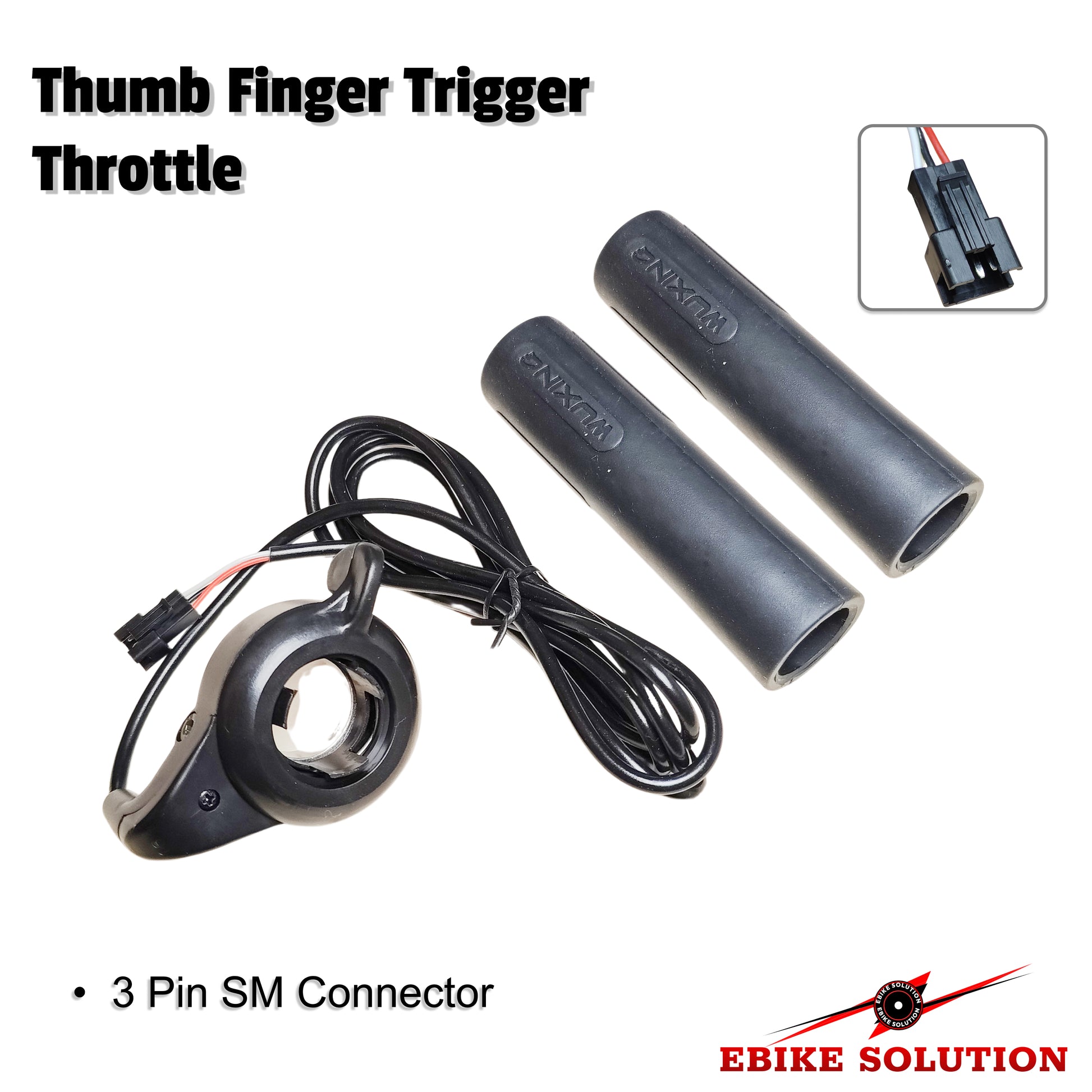 Thumb Finger Trigger Throttle Left Right Electric Bike Ebike Scooter