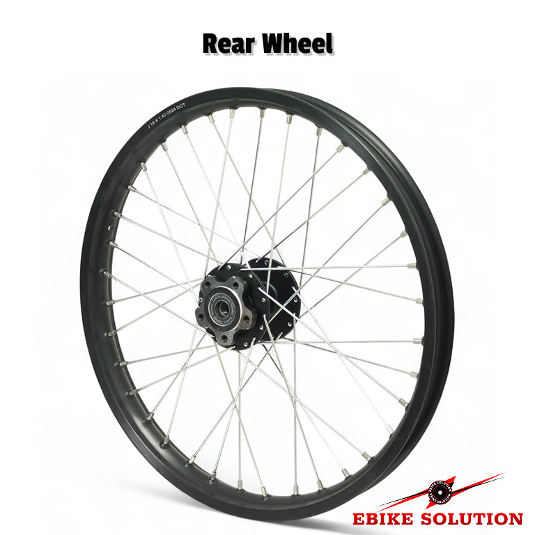 19 Inch Enduro Motocross Wheel Front Rear Wheel Set J19 1.40