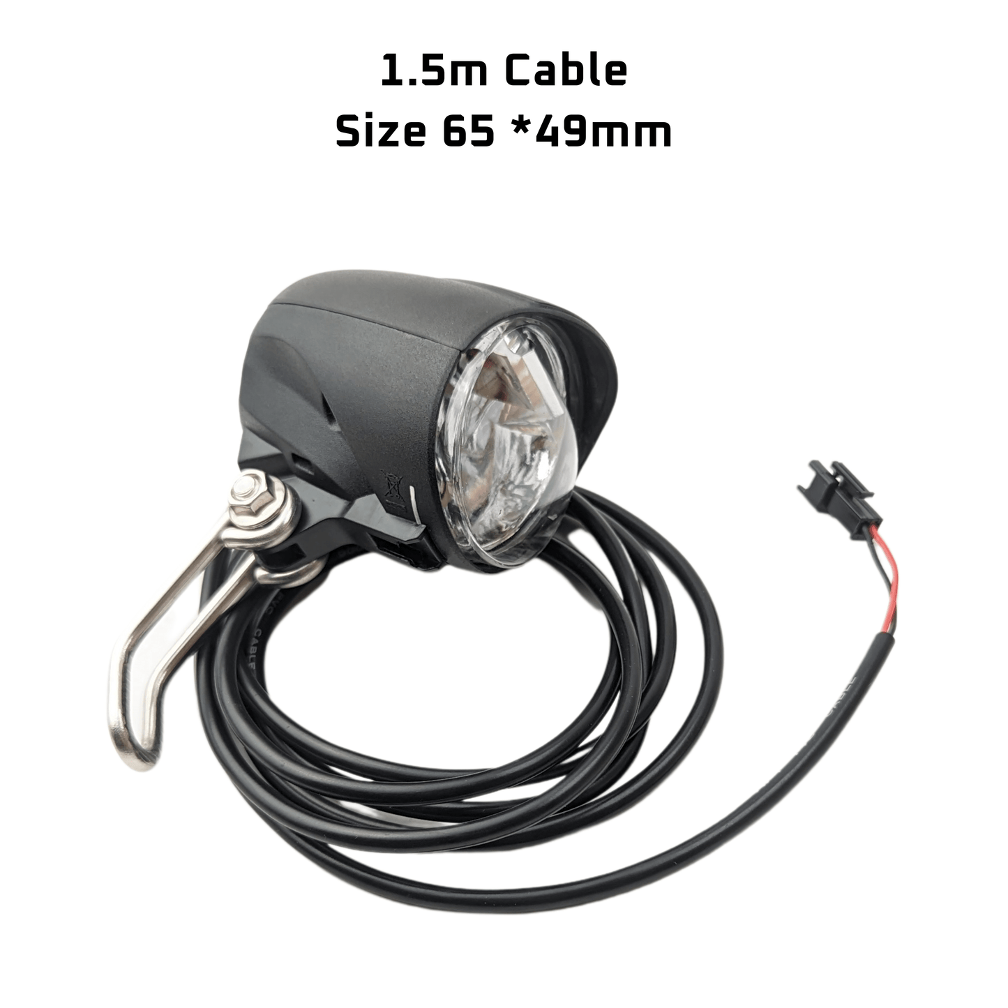 Electric Bicycle 6V LED Headlight Rainproof EBike Mountain Bike Front Light For Bafang uk stock ebikesolution