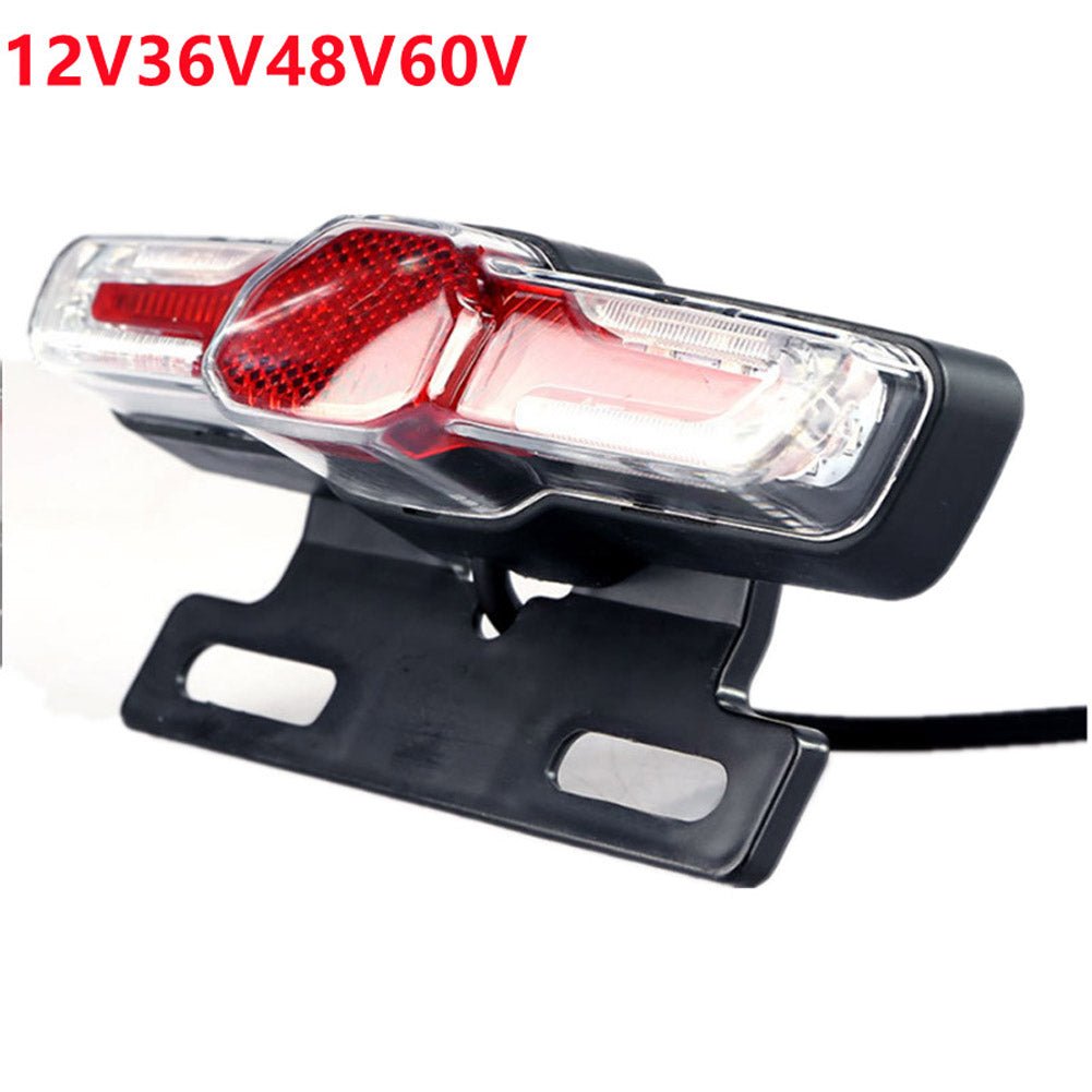 36V-72V Electric Bicycle Ebike Taillight Turn Signal Rear Rack Lamp Tail Light N ebikesolution