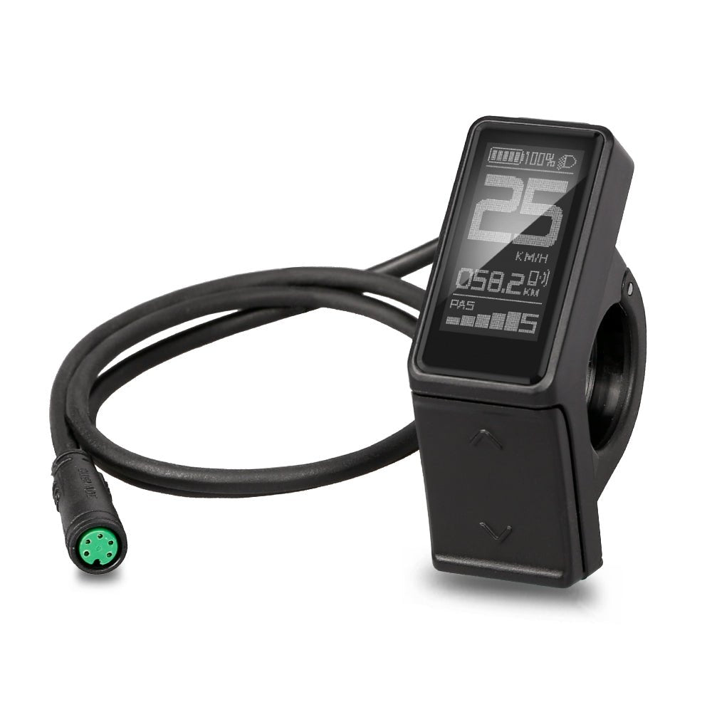 DM03 LCD Mini Electric Bike Display Waterproof Speed Controller For Bafang BBS01 BBS02 BBSHD Mid Motor Ebike uk stock ebikesoltion