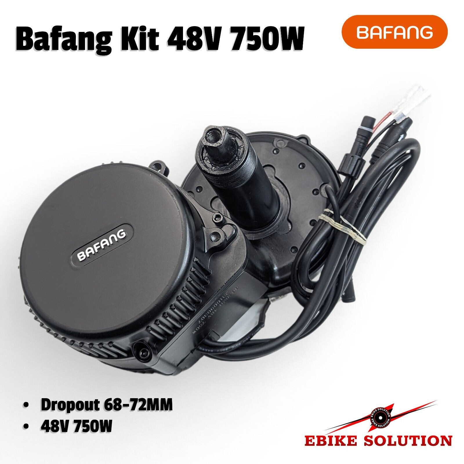 Bafang BBS02B 48V 750W Mid drive Bicycle Kit E bike Conversion Kit Ebike Solution