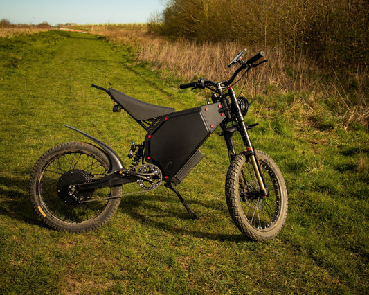 stealth bomber ebike frame