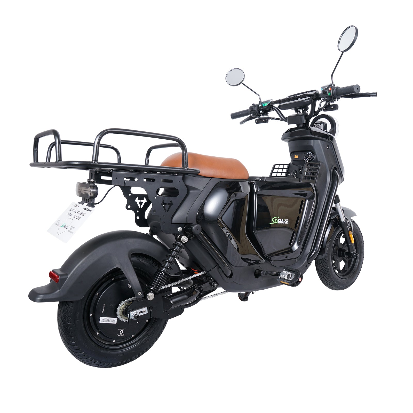Ebike 48V 800W 50Ah/100Ah 50Km/h Battery Cargo Delivery Electric Bike for Food Delivery