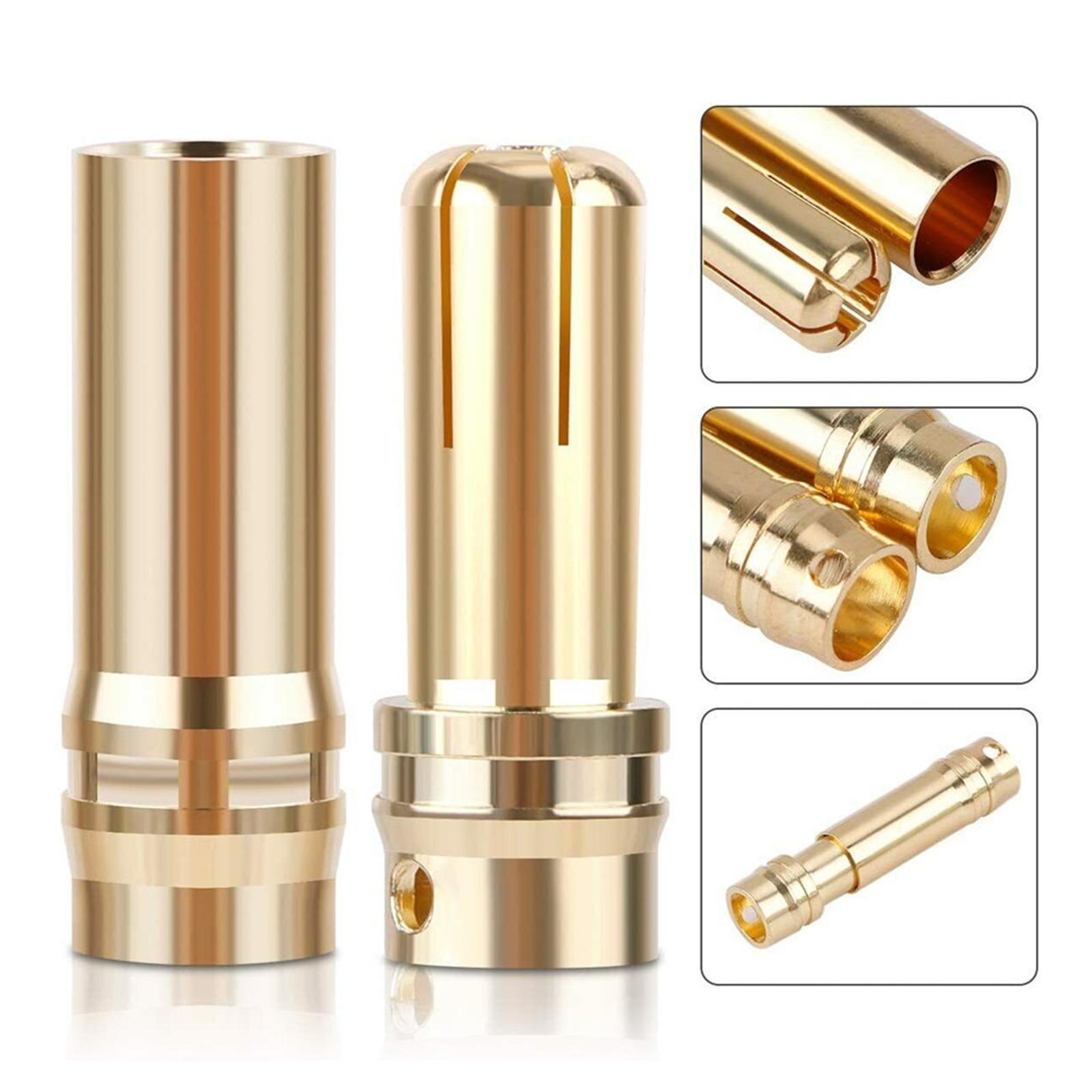 10Pairs XT150 Banana Bullet Adapter Male Female For FPV Racing RC LiPo Battery
