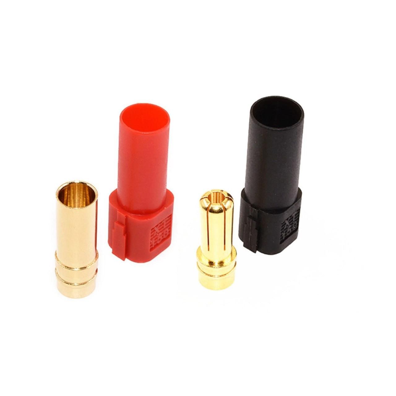10Pairs XT150 Banana Bullet Adapter Male Female For FPV Racing RC LiPo Battery
