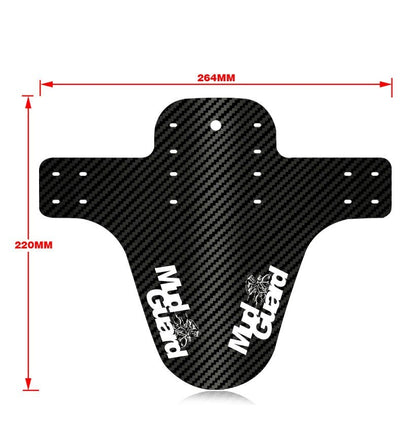 Mud Guard Cycling Mountain Bike MTB Front or Rear Mudguard Ride Fender