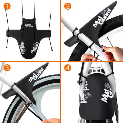 Mud Guard Cycling Mountain Bike MTB Front or Rear Mudguard Ride Fender