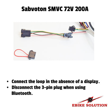 Sabvoton Controller V2 72V 80A Ebike Enduro Stealth Bomber SMVC7280