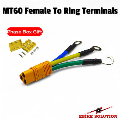 MT60 To M6 Ring Terminal Connector 3 Phase Adaptor Controller Motor Converter UK