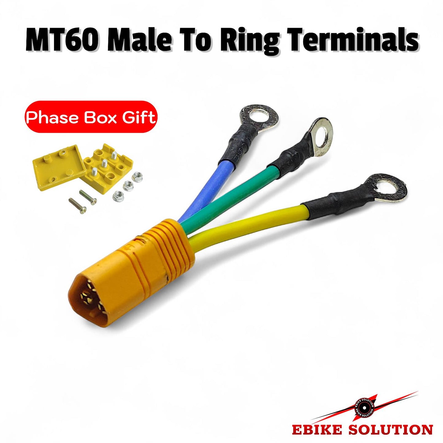 MT60 To M6 Ring Terminal Connector 3 Phase Adaptor Controller Motor Converter UK