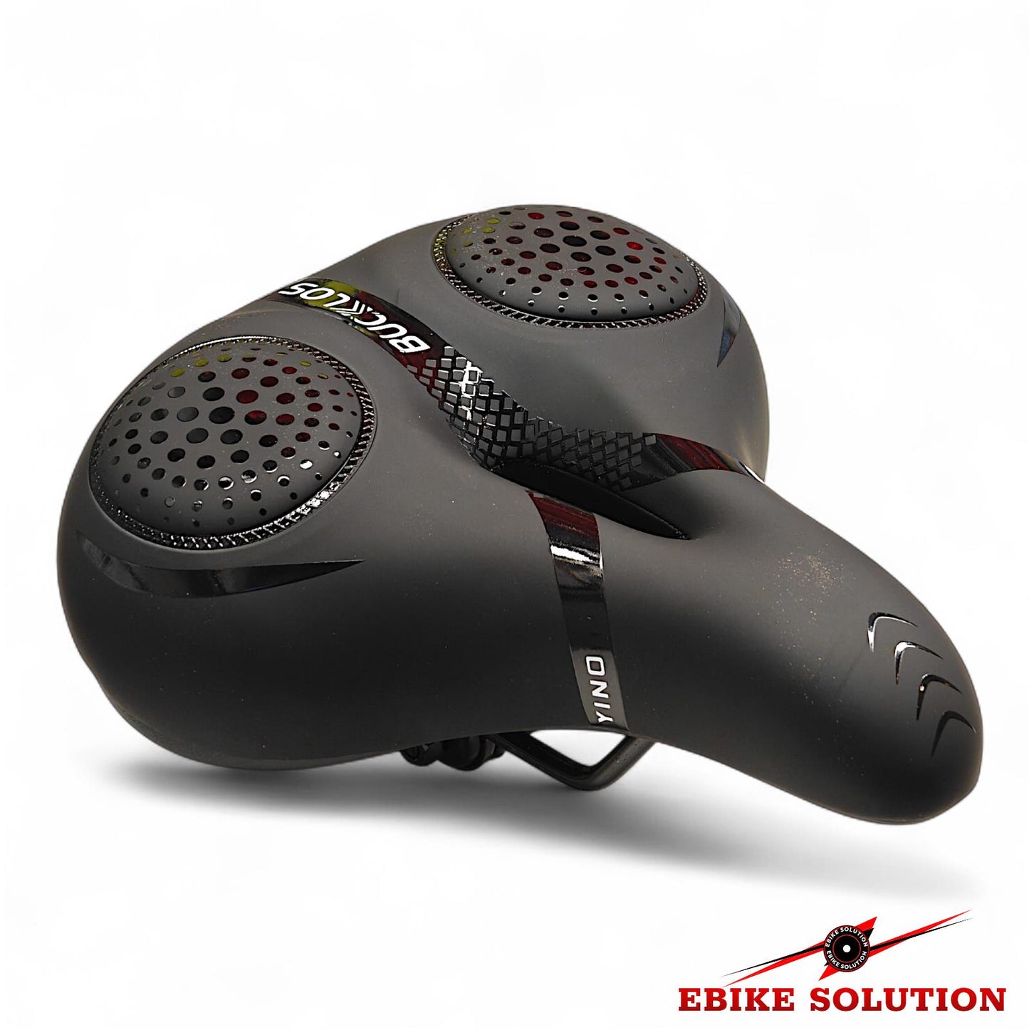 eBike Soft Saddle MTB Bike Seat Shock Absorbing Hollow Breathable Comfortable