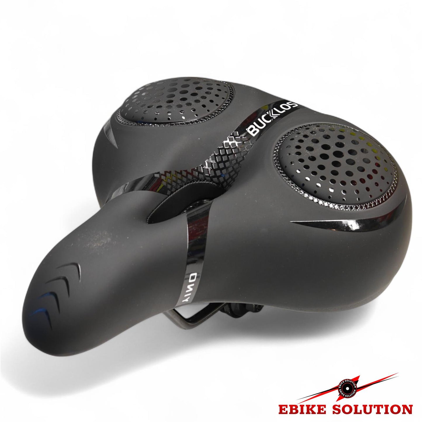 eBike Soft Saddle MTB Bike Seat Shock Absorbing Hollow Breathable Comfortable