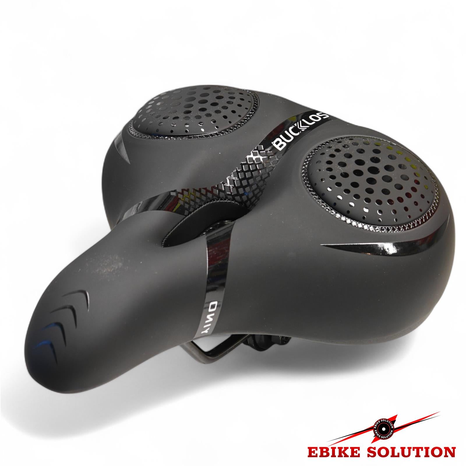 eBike Soft Saddle MTB Bike Seat Shock Absorbing Hollow Breathable Comfortable