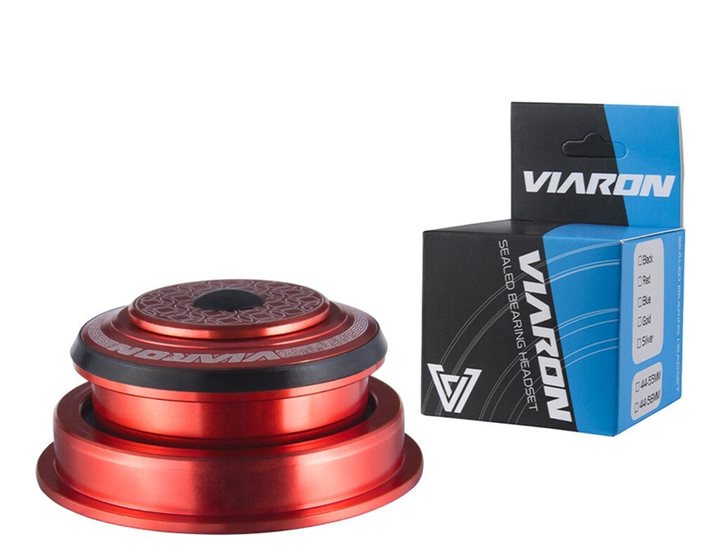Bicycle Bearing Headset Top Sealed 44mm 55/56mm CNC 1 1/8" MTB Tapered Straight