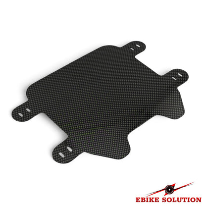 Motorcycle Bike Black Carbon Front Plastic Number Plate Cover for Sur-Ron X S