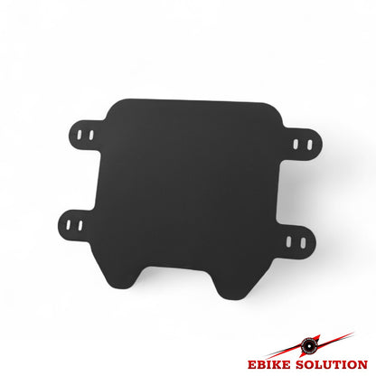 Motorcycle Bike Black Carbon Front Plastic Number Plate Cover for Sur-Ron X S