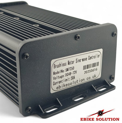 Ebike Controller 48-72V MQ 50A 3000W Sine Wave Dual Mode Self Learning
