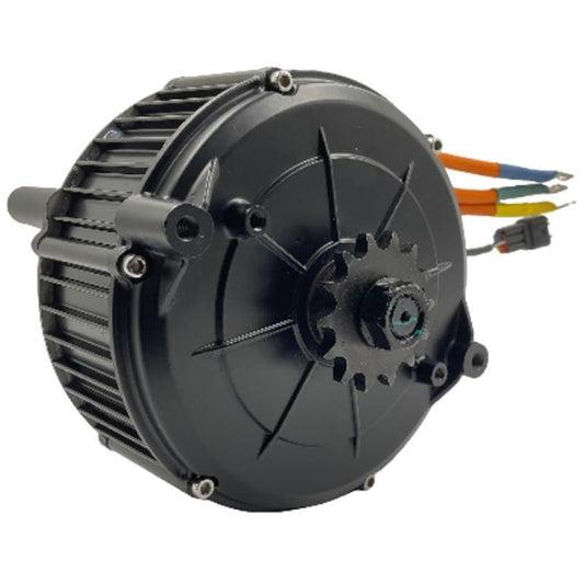 BLDC Mid-Drive QS165 35H 48-72V 5KW Hall Type Dirt Bike