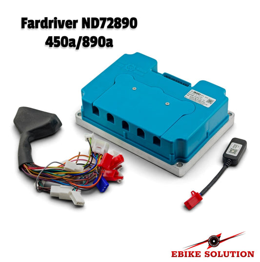 FarDriver ND72890 72V 450A DC 890A Phase Programmable Sine Wave Motor Controller ebike solution
