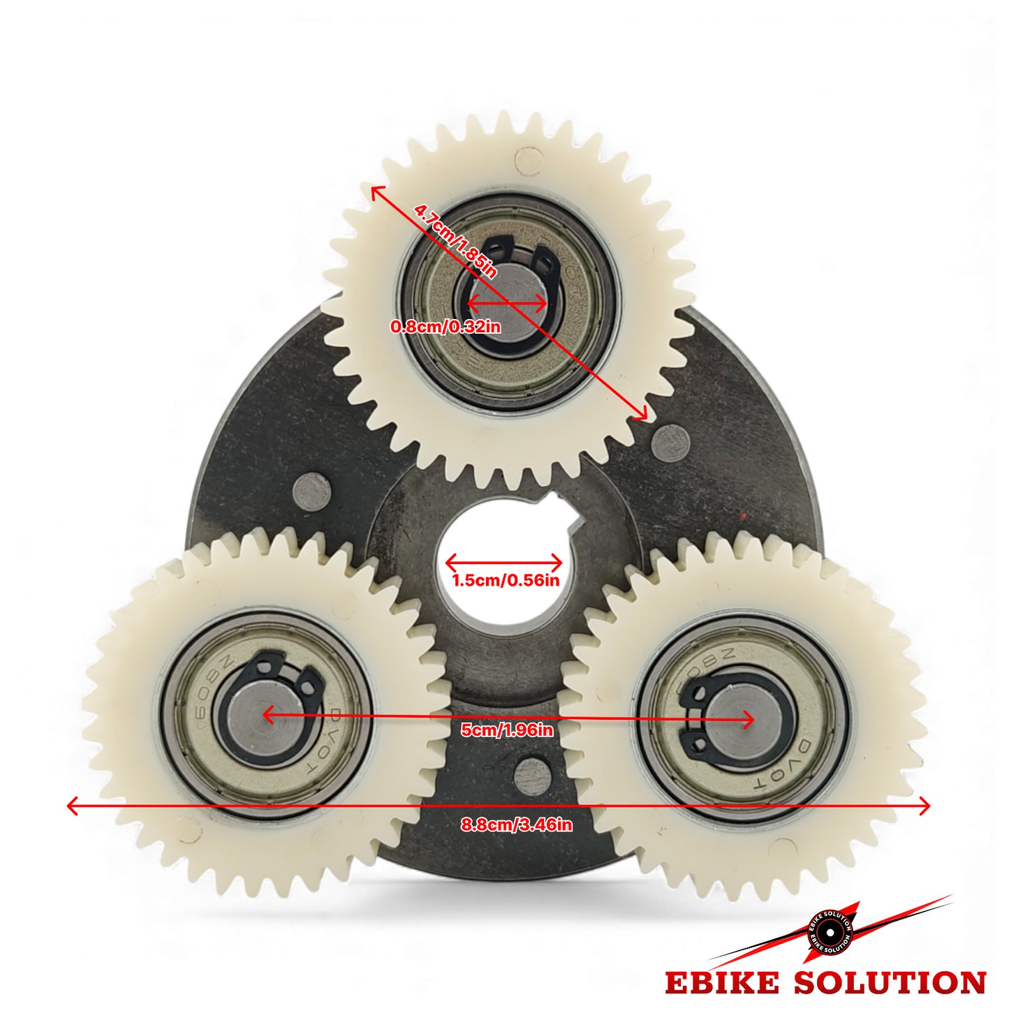 Bafang EBike Motor Gear Clutch Kit 36T Planetary Gears Clutch Steel with Nylon