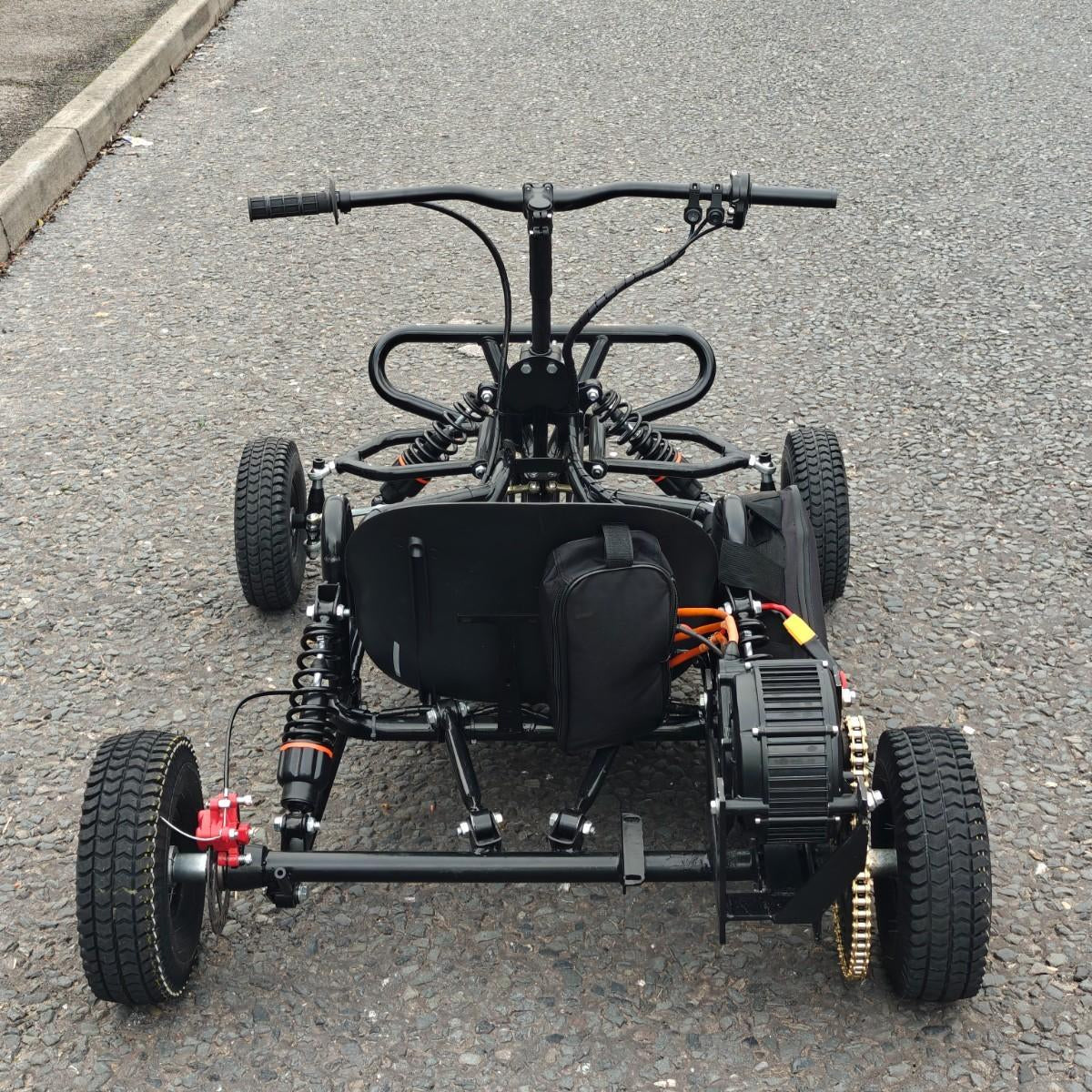 Electric Mini Go Kart Buggy Full Suspension 72v 5000w QS Motor 50+MPH