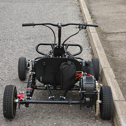 Electric Mini Go Kart Buggy Full Suspension 72v 5000w QS Motor 50+MPH