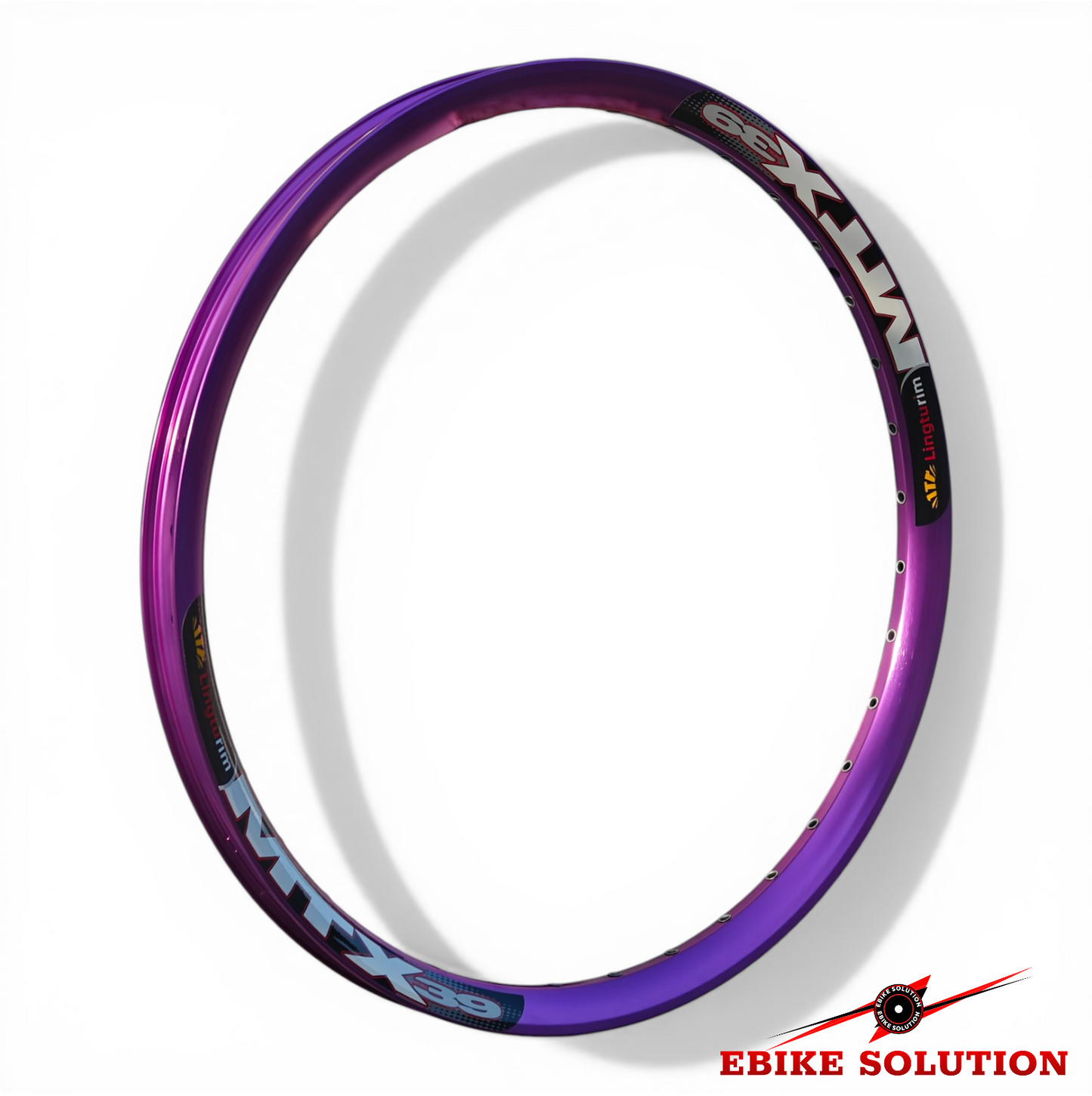 MTX 39 Rim Double Wall Rim Blue Purple Red 36 Hole EBIKE